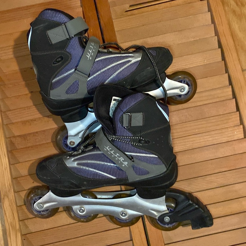 Ultra Wheels Hybrid AXIS Lite Inline Skates Size 9. So Strong